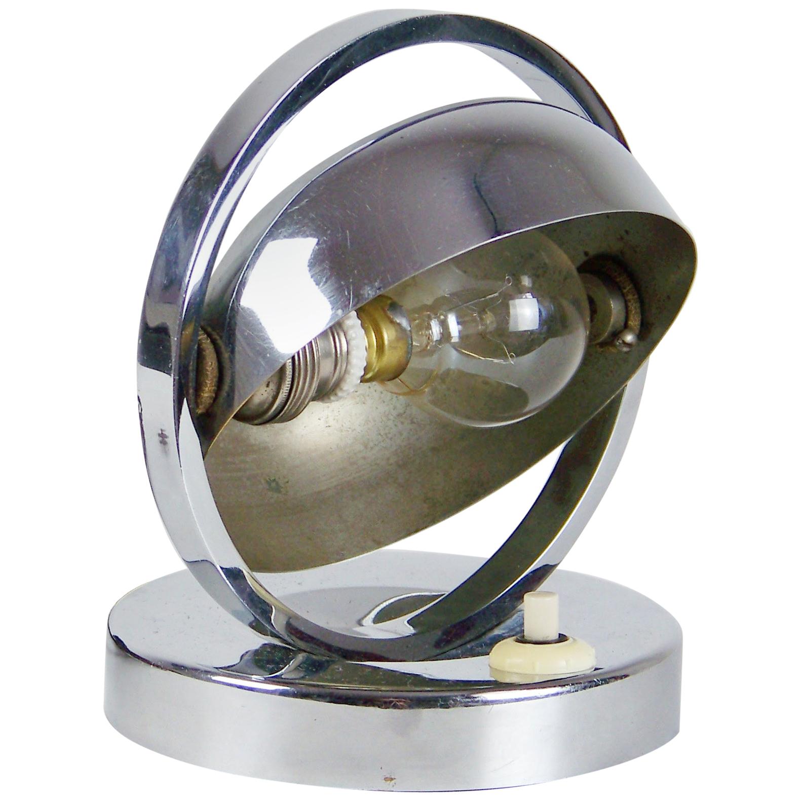 Chrome Lamp, Functionalism, circa 1920