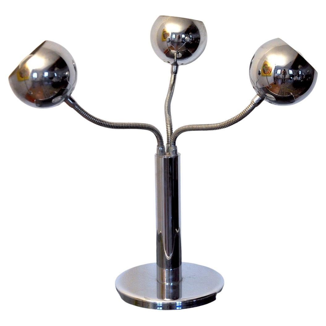 Chrome Lamp, Italy, 1970