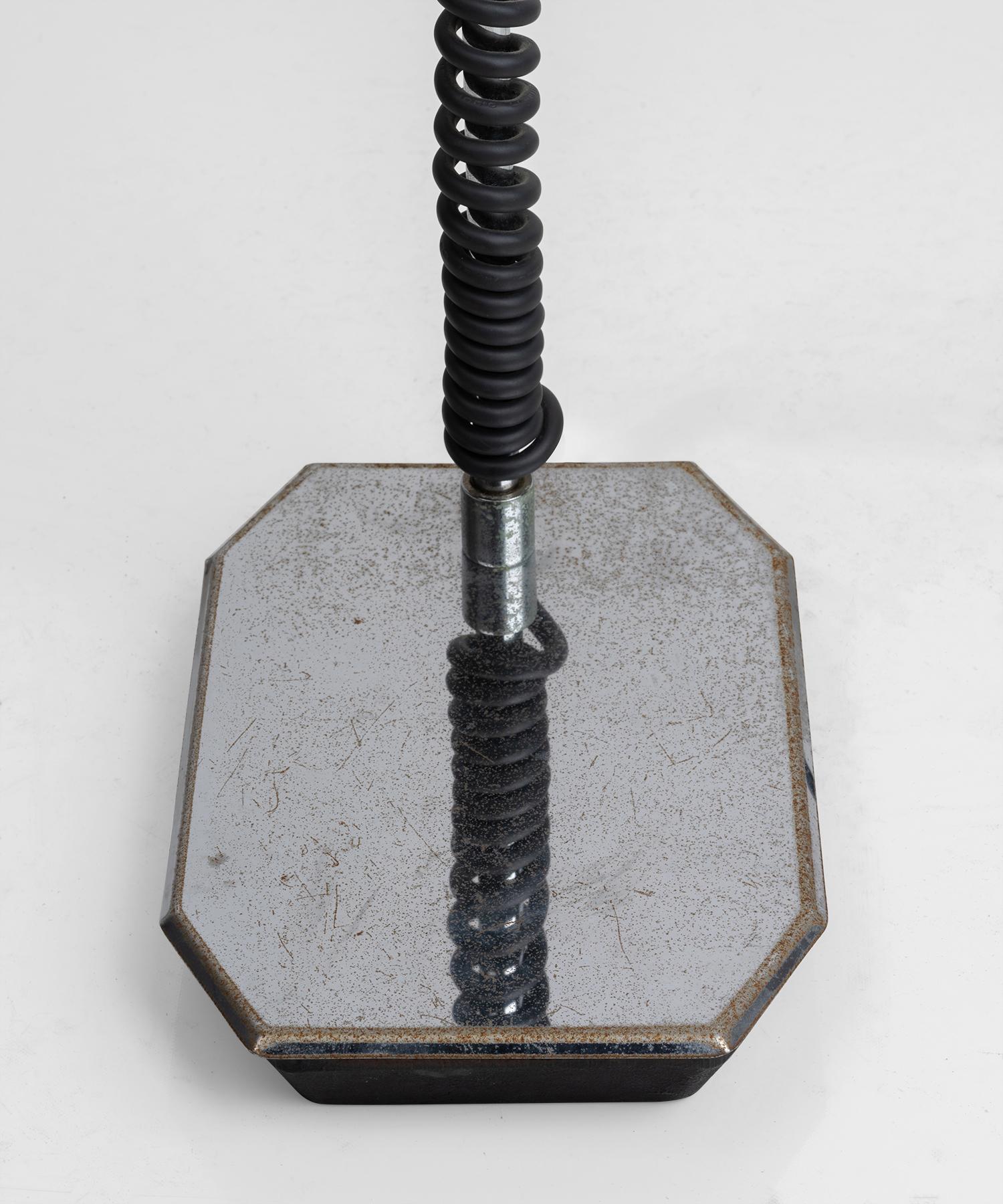 Chrome Lamp with Coil 1