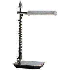 Chrome Lamp with Coil