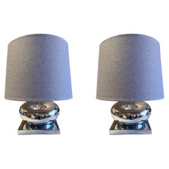 Chrome Lamps with Shade