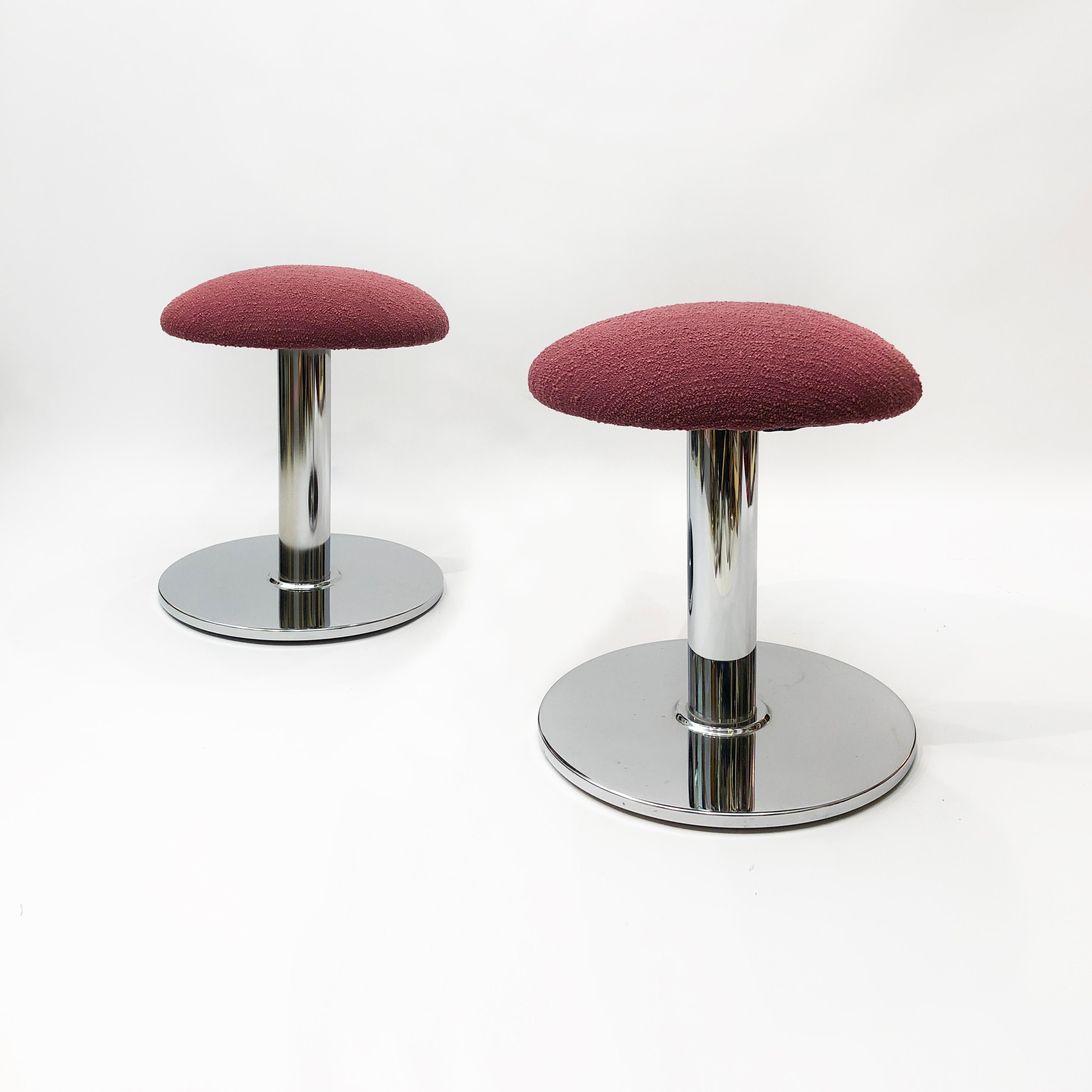 maroon color stool