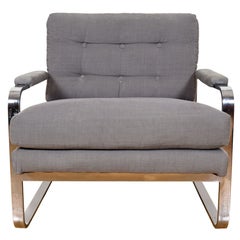 Sedia da salotto Chrome Milo Baughman