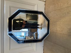 Chrome Mirror and Blue Lacquer, 1970s