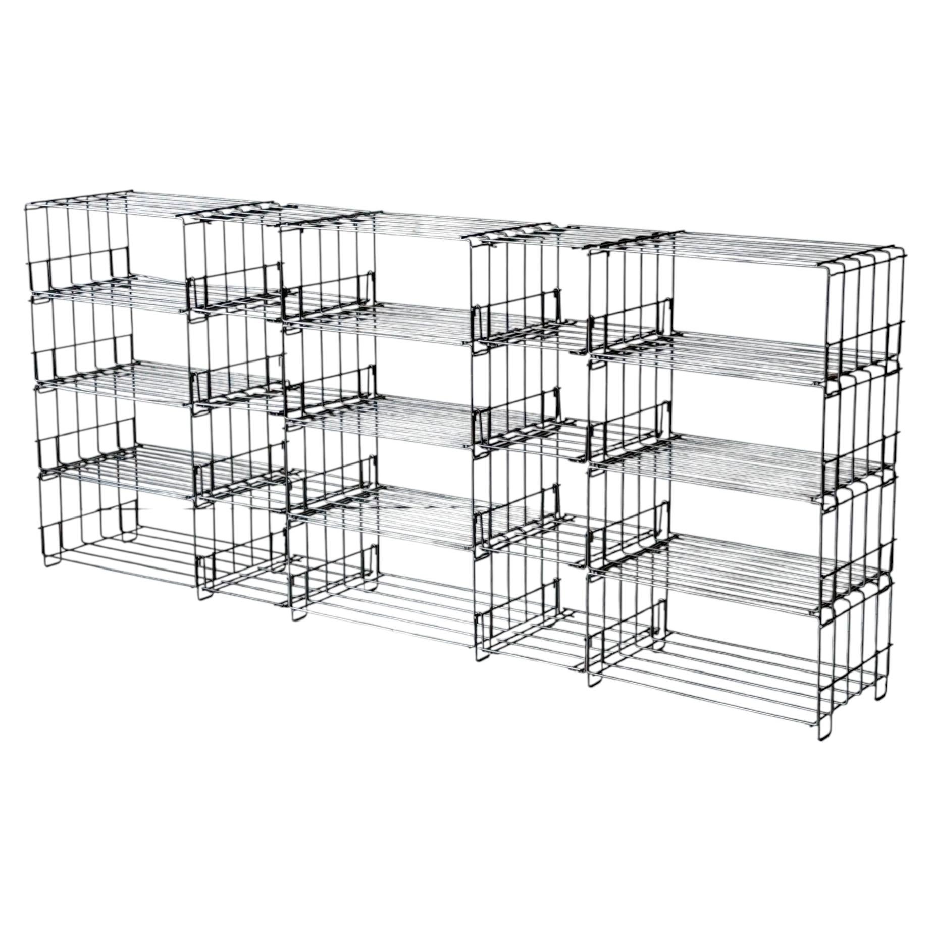 Chrome Modular Shelving System