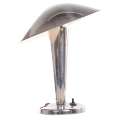 Chrome Mushroom Table Lamp by Napako / Josef Hurka, 1950s