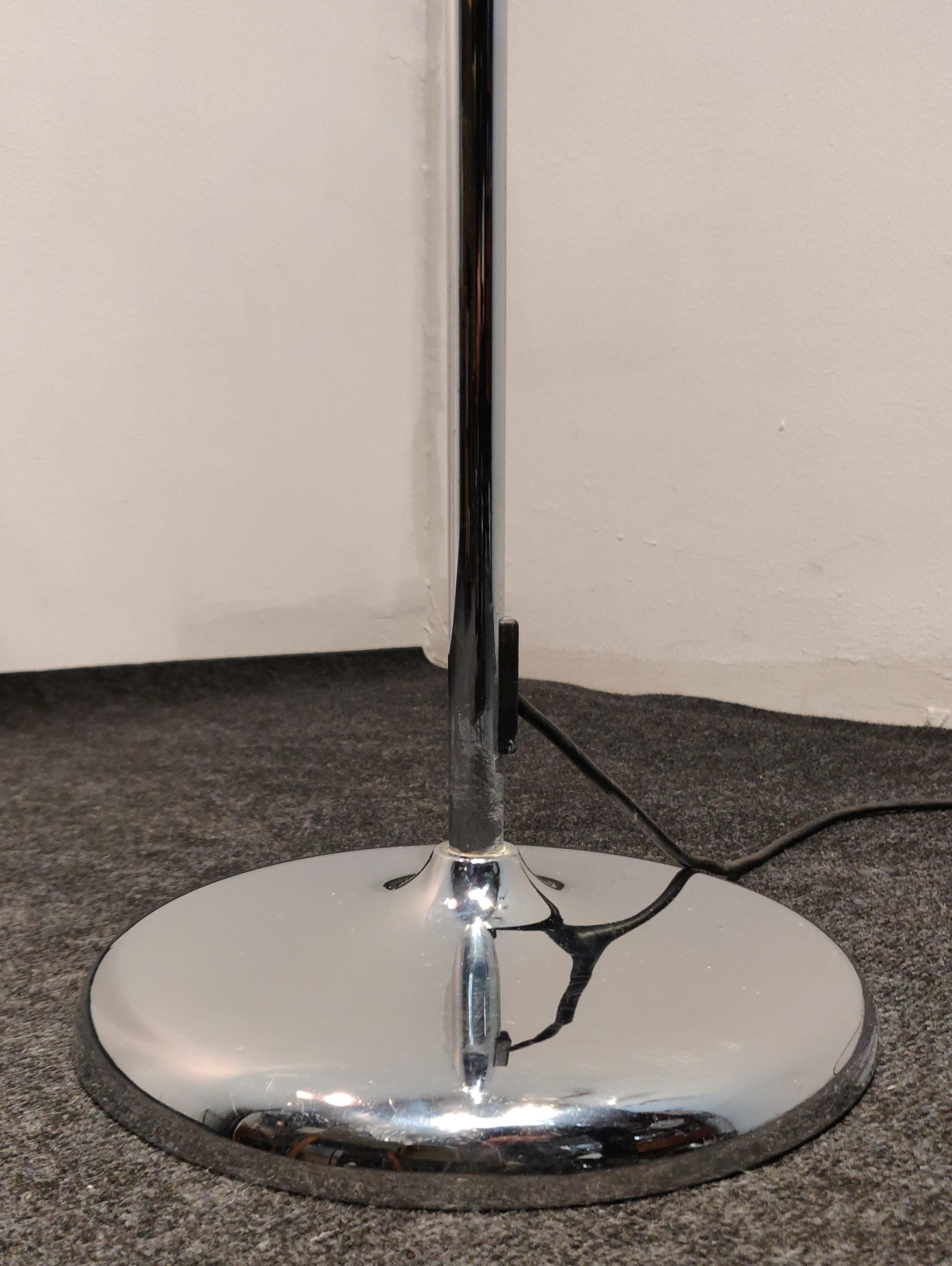 Late 20th Century Chrome Pharmacy Lamp, 1970s For Sale