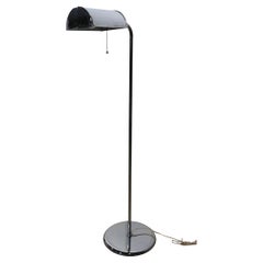 Chrome Pharmacy Style  Floor Lamp, circa 1970s