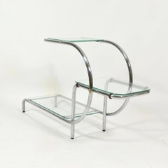 Chrome Plant Etagére by Kovona, Czechoslovakia, 1950s