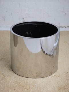 Chrome Planter by Paul Mayen for Habitat
