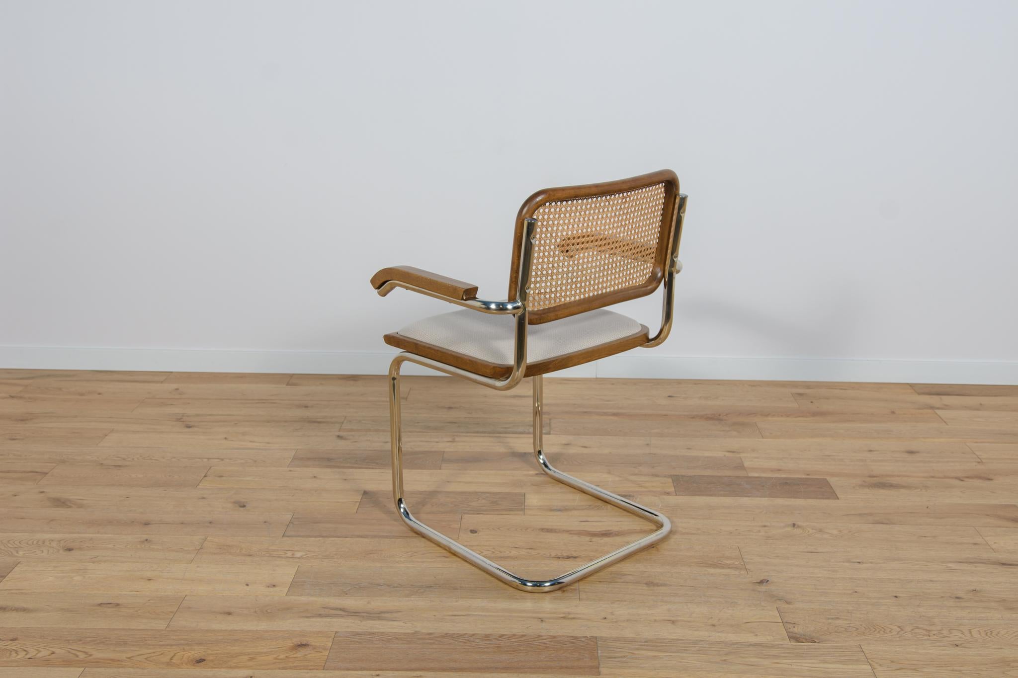 Chrome-plated armchair Type Cesca, Italy, 1980s In Excellent Condition For Sale In GNIEZNO, 30
