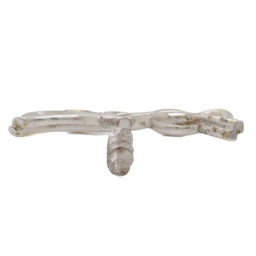 Steel Chrome Plated Art Deco Hagenauer Werkstätte Horse & Jockey Corkscrew