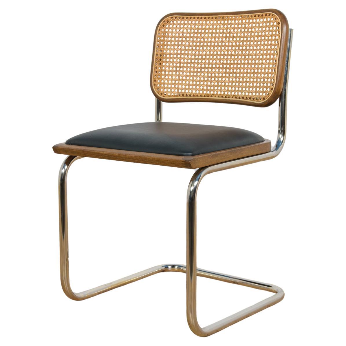 Chrome-Plated Chair Type Cesca, Italy, 1980s