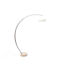 Chrome-Plated Extendable Arch Lamp by Guzzini Italy, 1960s