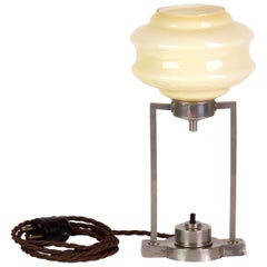 Chrome-Plated Lamp, circa 1920