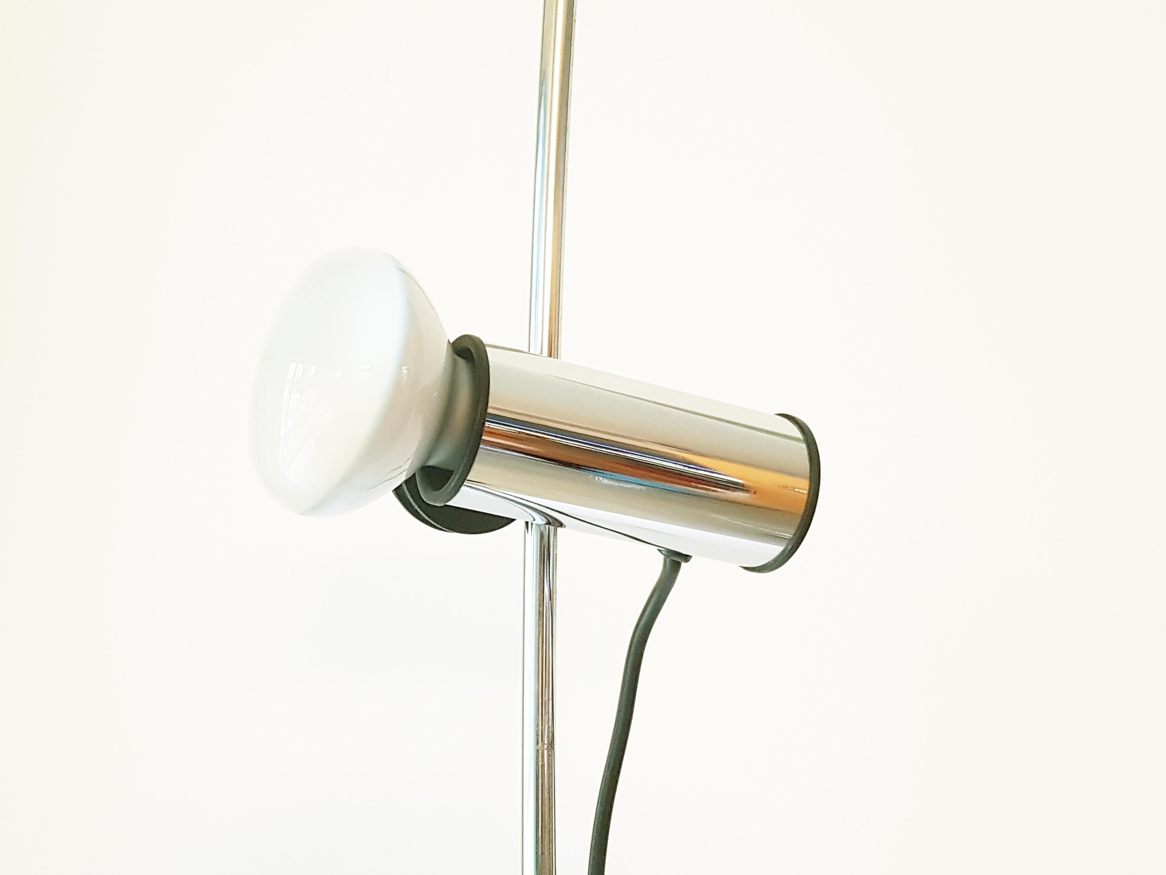 Space Age Chrome Plated Metal 