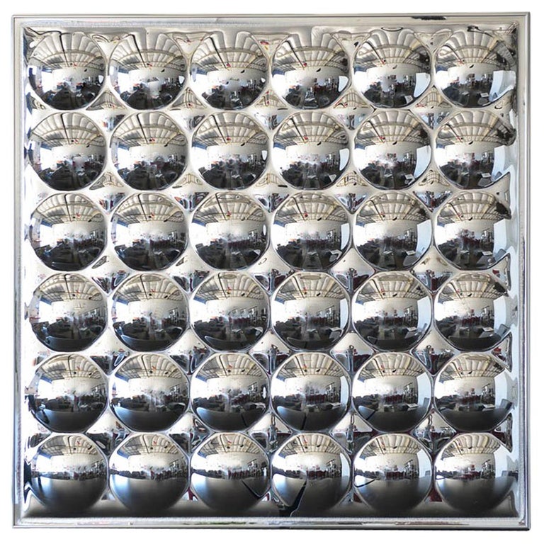 Chrome Plexiglass Bubble Mirror, circa 1970 at 1stDibs plexi bubble