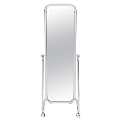 Chrome Psyche Mirror on Wheels