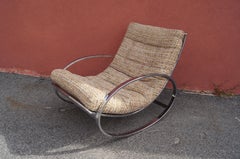 Chrome Rocking Chair by Selig