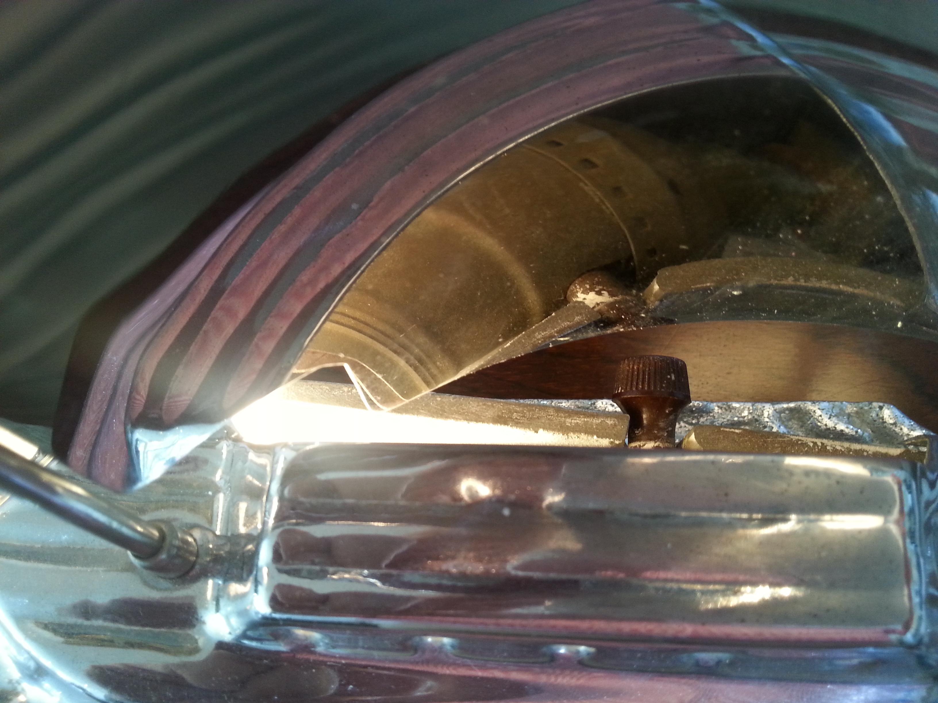 Lampe de voilier en chrome 2