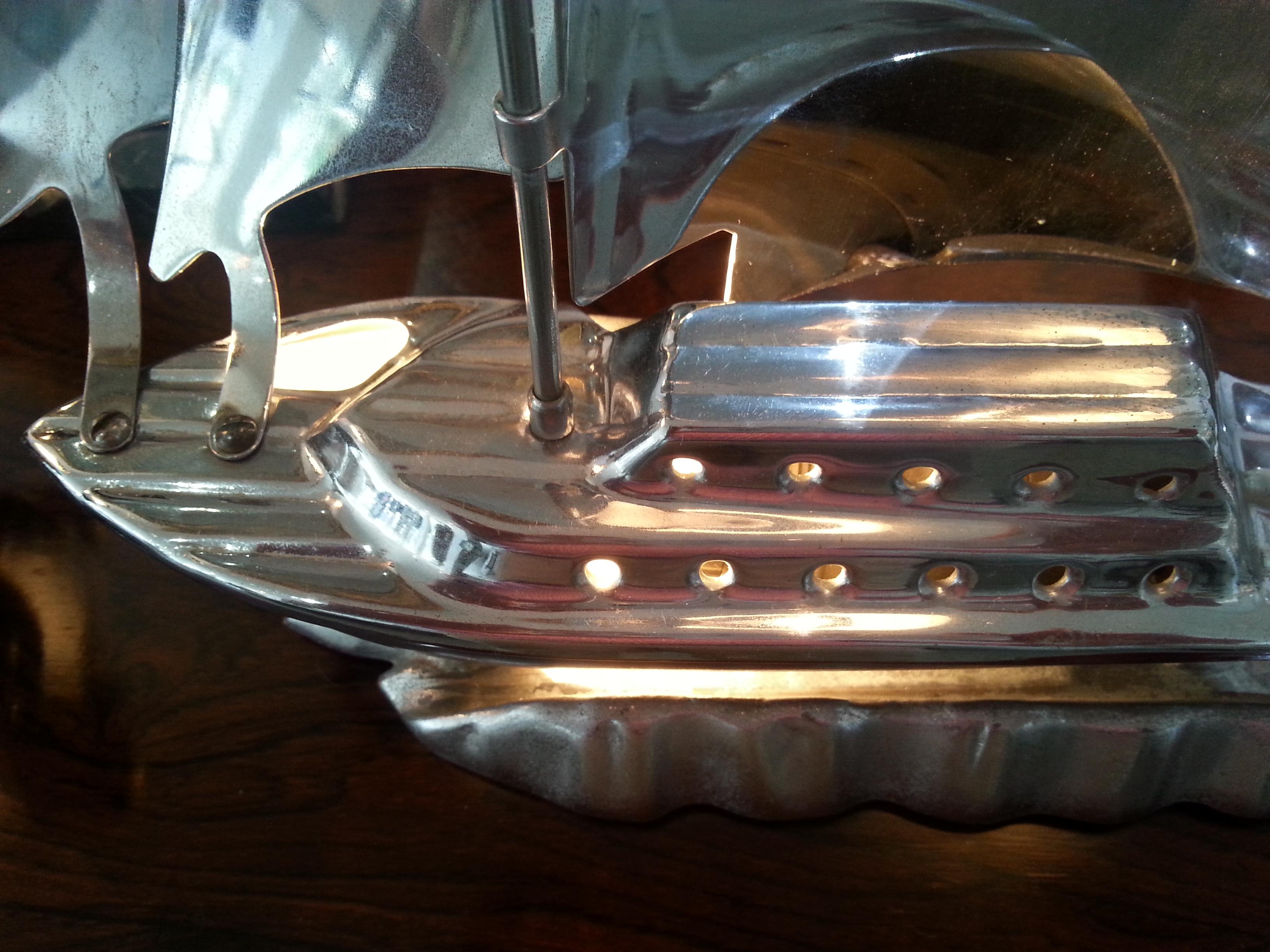 Chrome Lampe de voilier en chrome