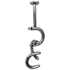 Chrome Space Age Ceiling Lamp Chrome Space Age Ceiling Lamp