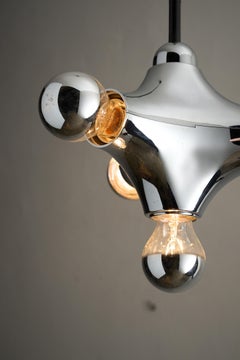 Chrome "Sputnik" Pendant by Cosack (Model 3337)