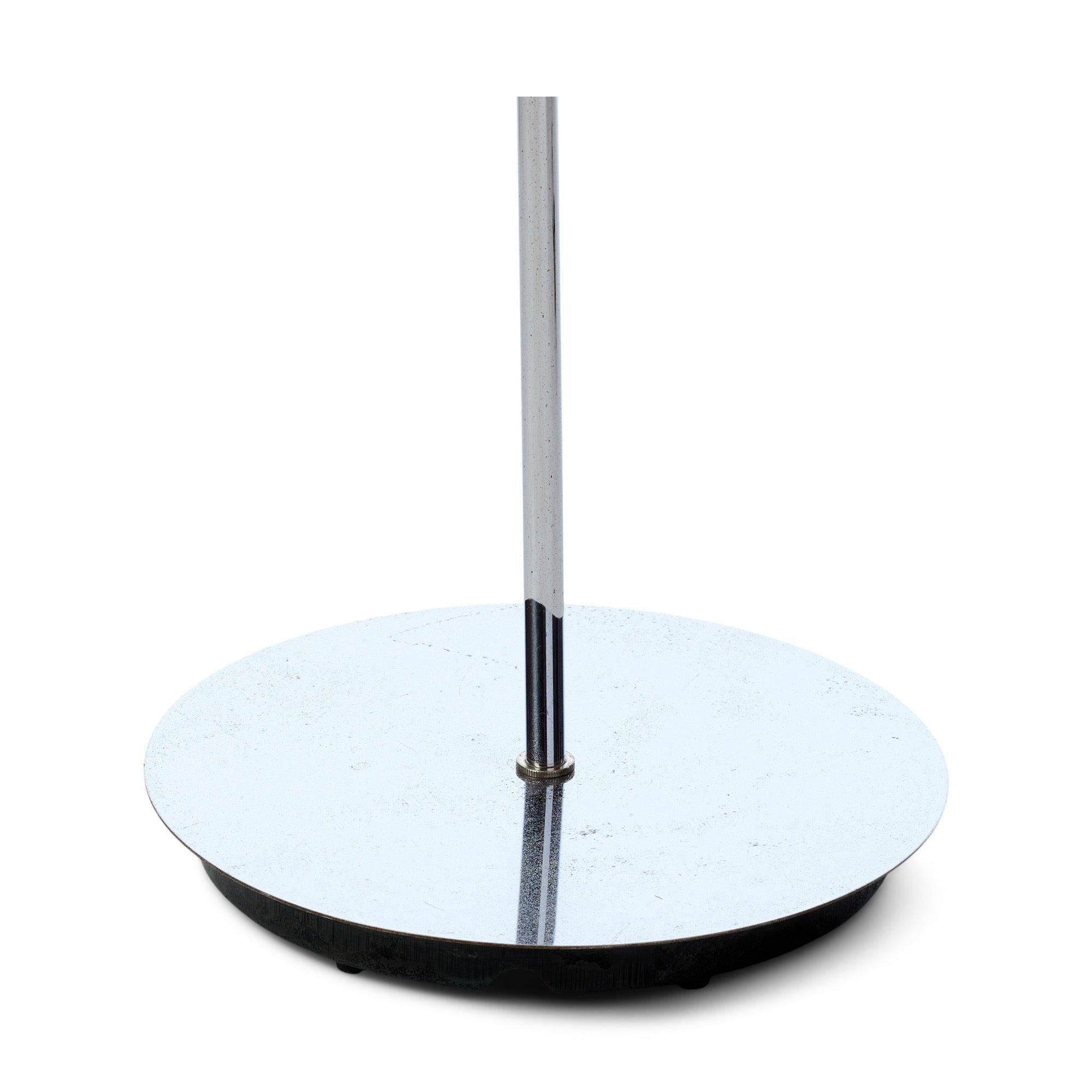 Contemporary Chrome Standing Lamp, 1960s For Sale