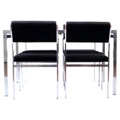 Vintage Chrome Steel Dining Set by Cees Braakman for Pastoe