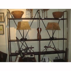 Estanterías cromadas y de acero