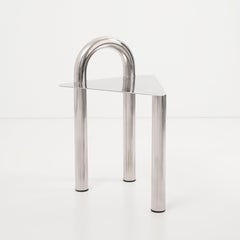 Chrome Stool Curva