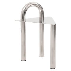 Chrome Stool Curva