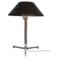 Chrom Tischlampe von Jo Hammerborg für Fog & Mørup Dänemark 1960er Jahre