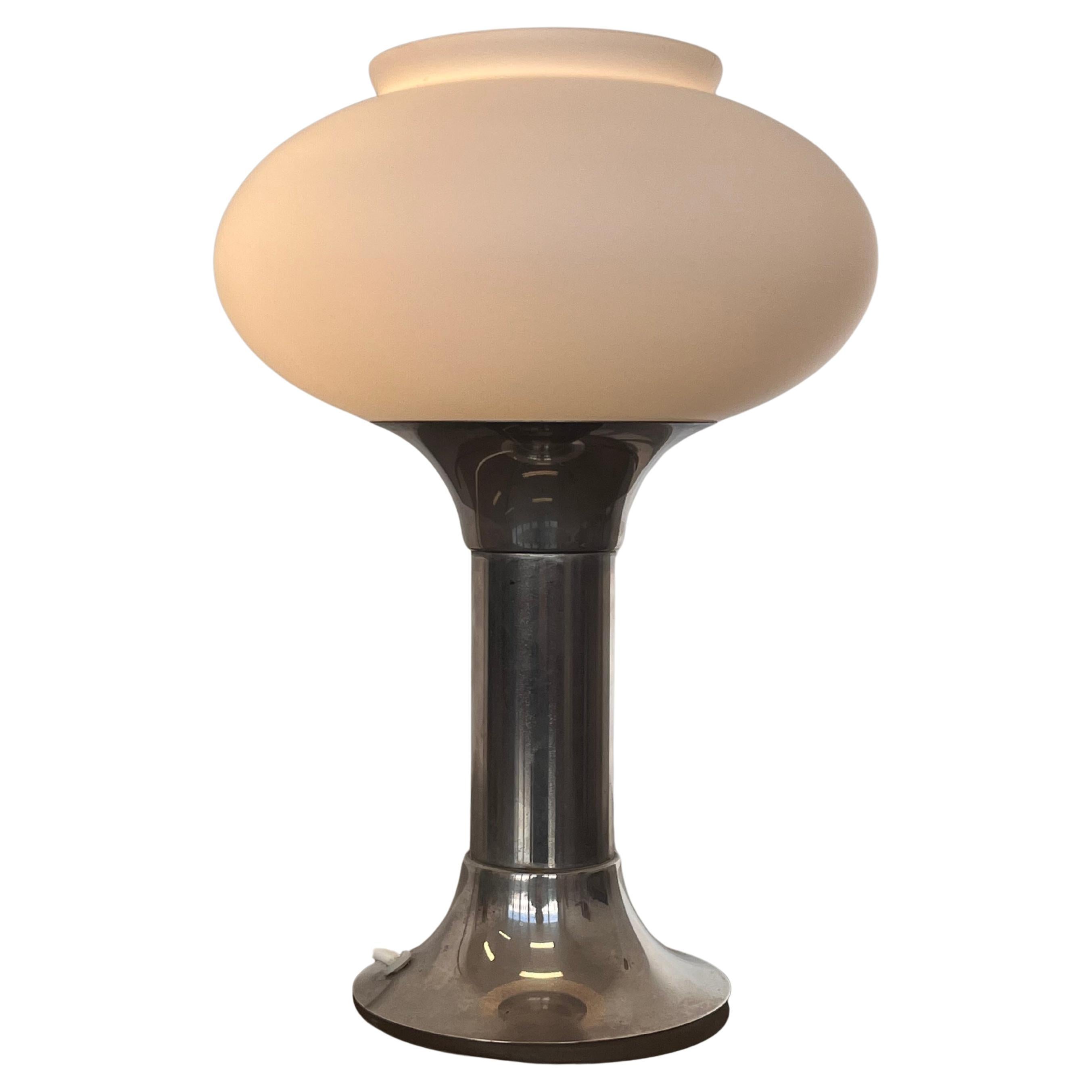 Chrome Table Lamp / Germany, 1970's For Sale