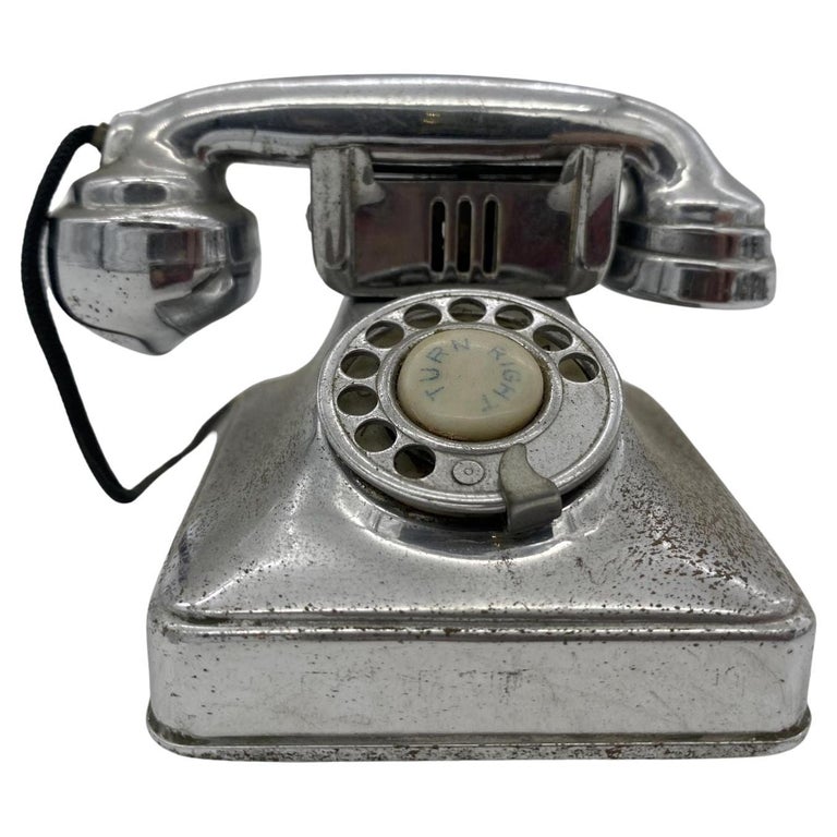 japanese telecom cigarette lighter Chrome Telephone Cigarette Table Lighter by Peacock in Occupied Japan at  1stDibs