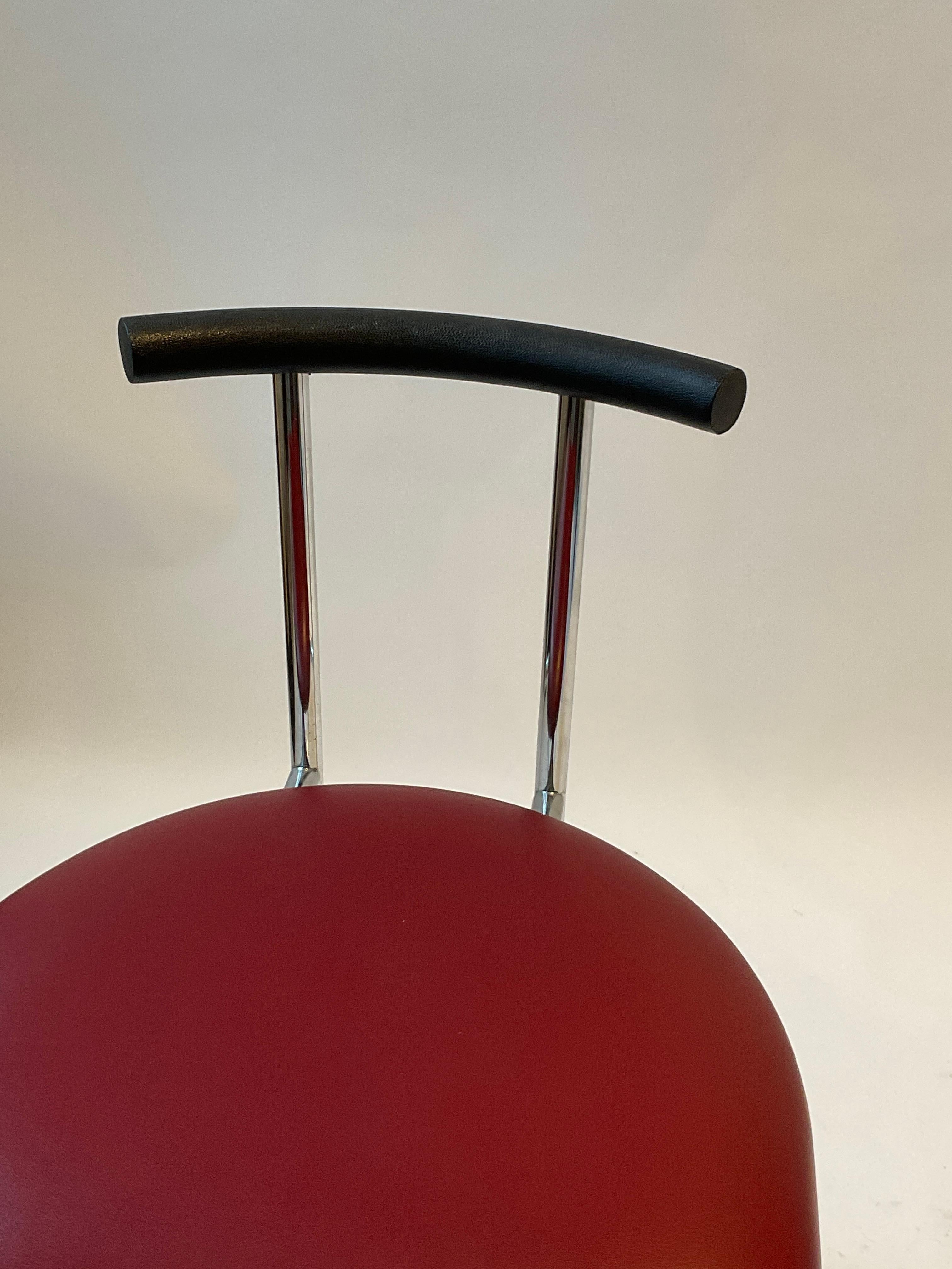 Chrome Tokyo Chair by Rodney Kinsman for Bieffeplast For Sale 1