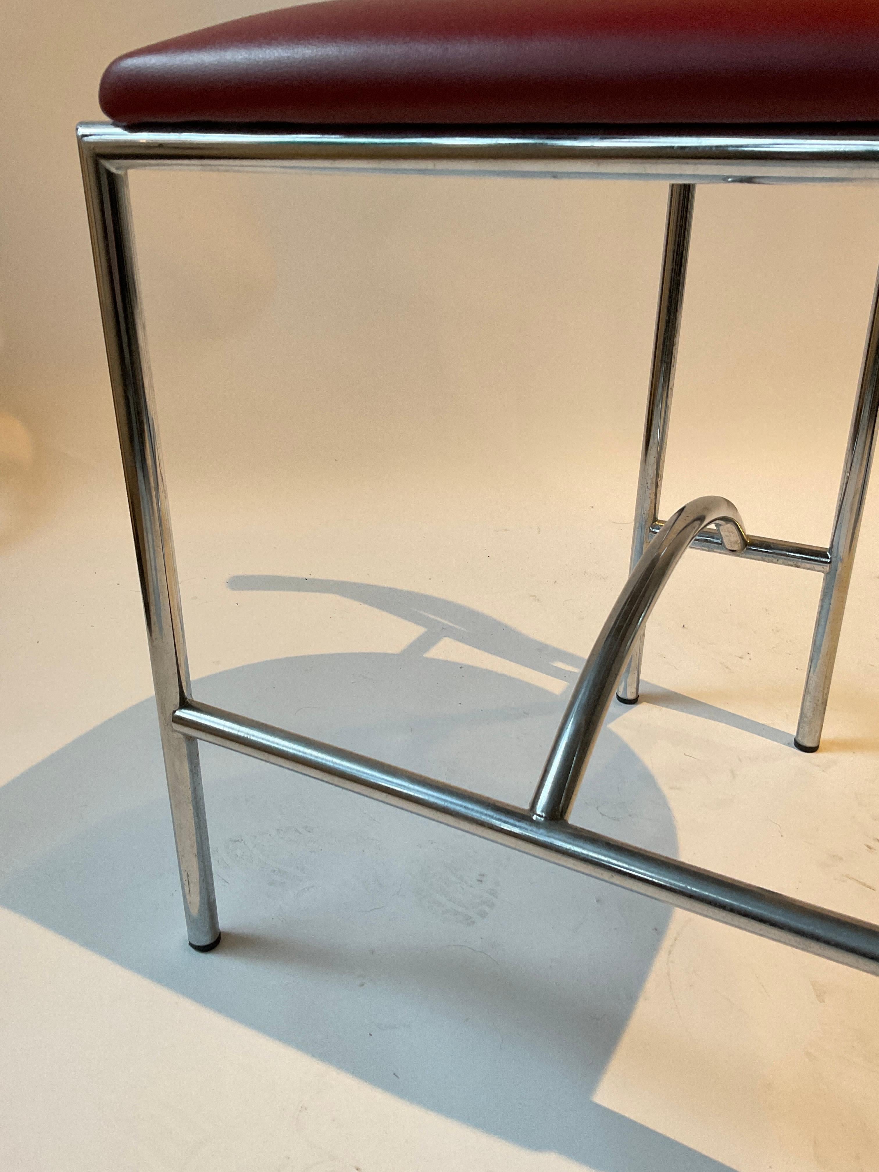 Chrome Tokyo Chair by Rodney Kinsman for Bieffeplast For Sale 2