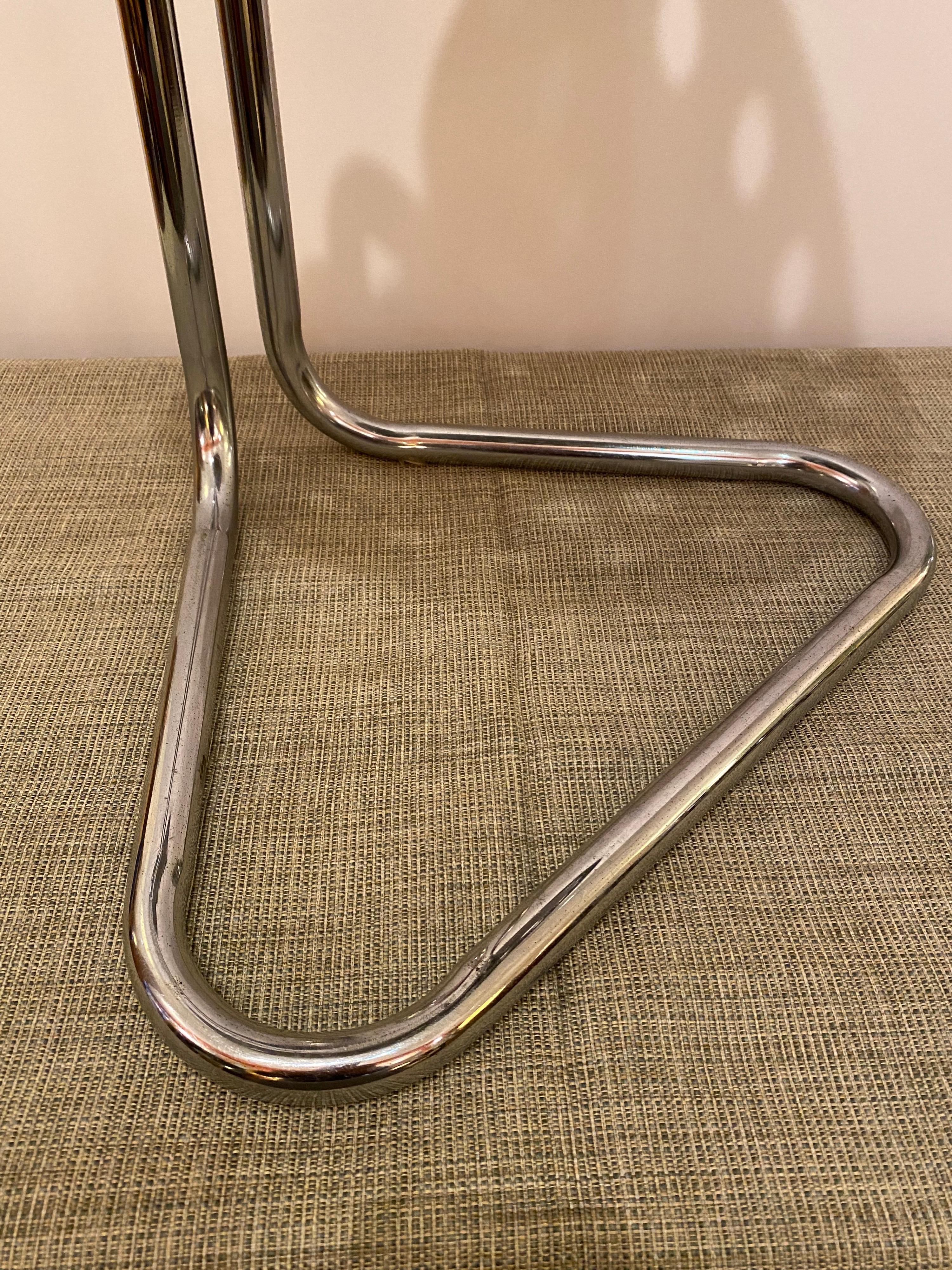 Chrome Tractor Seat Stool in the Style of Castiglioni In Good Condition In Philadelphia, PA
