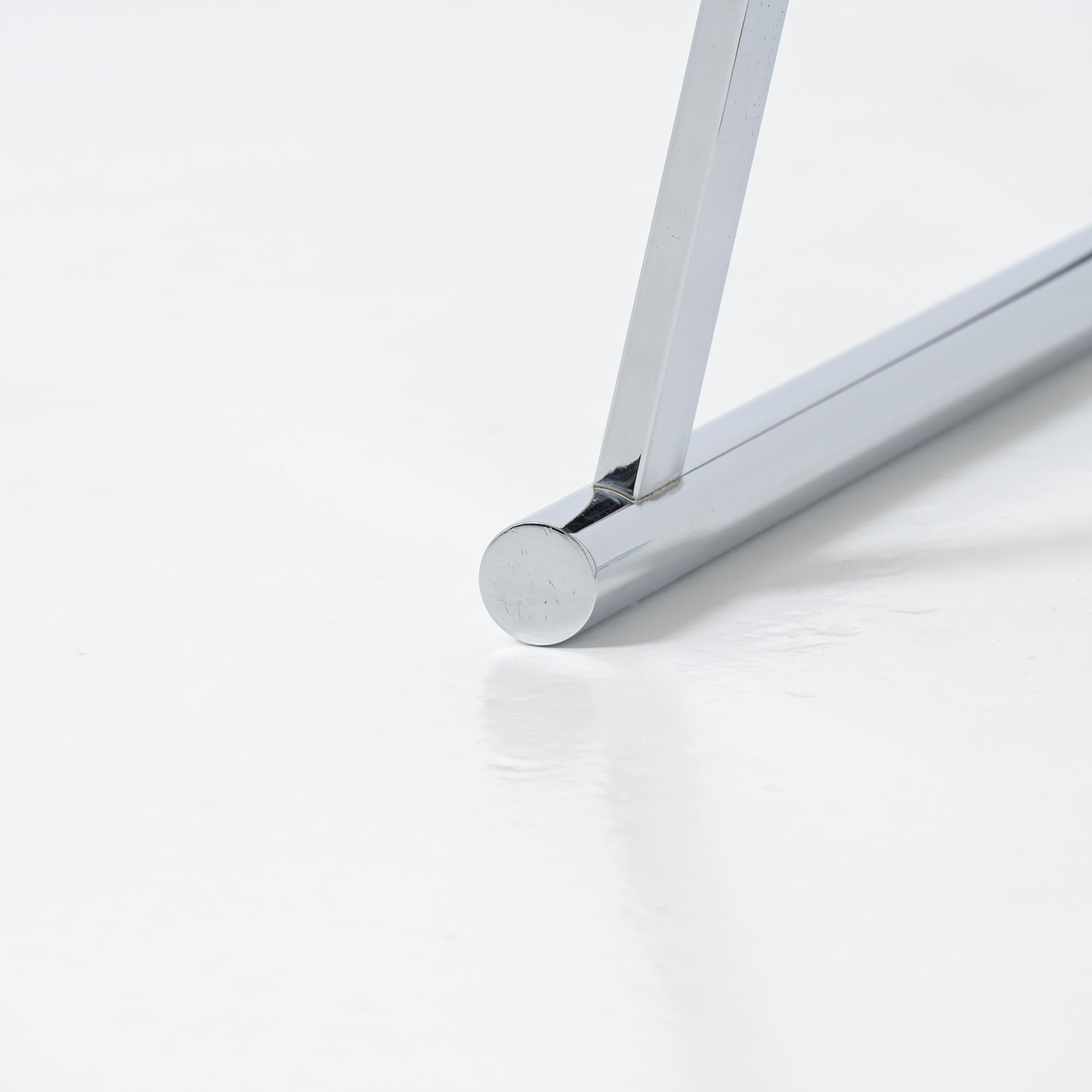 Chrome trestles desk For Sale 9
