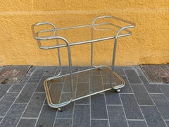 Chrome trolley , 1970 , Italy