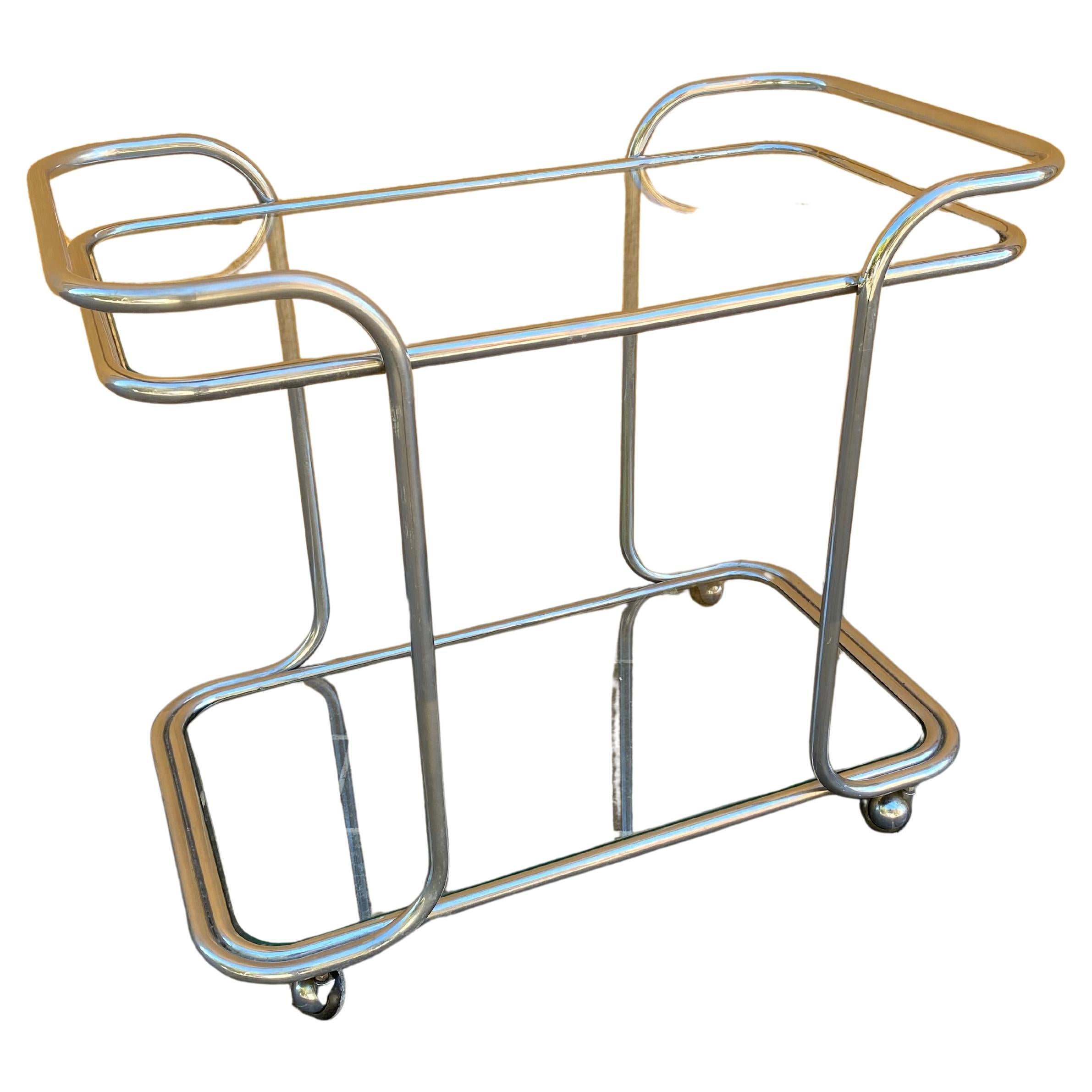Chrome trolley , 1970 , Italy