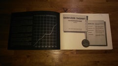 Chrome Tubular Steel Catalogue, Thonet, 1980s