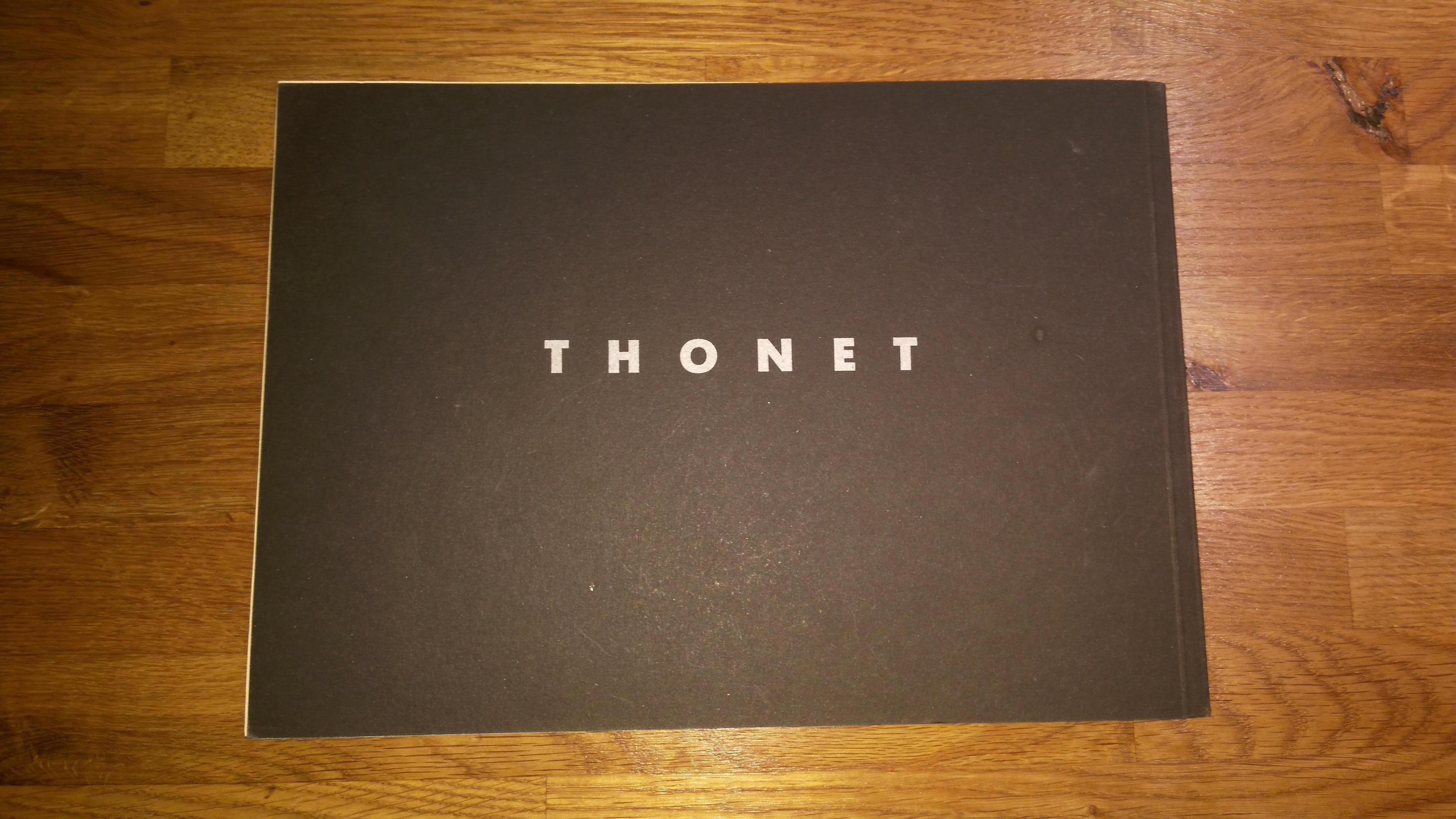 Paper Chrome Tubular Steel Catalogue, Thonet, 1980s For Sale