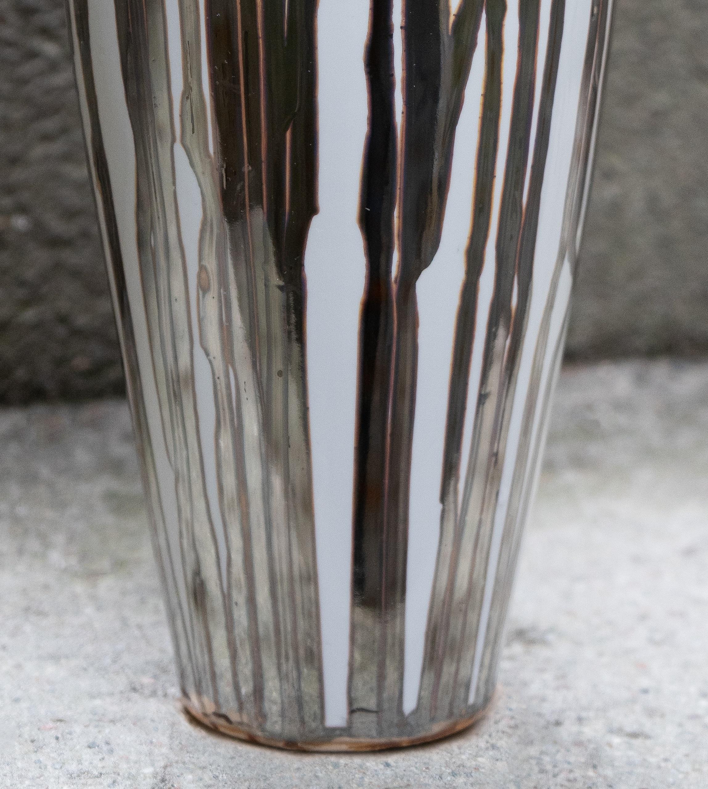 Svedese Vaso cromato 0001 di John Nordenstein in vendita