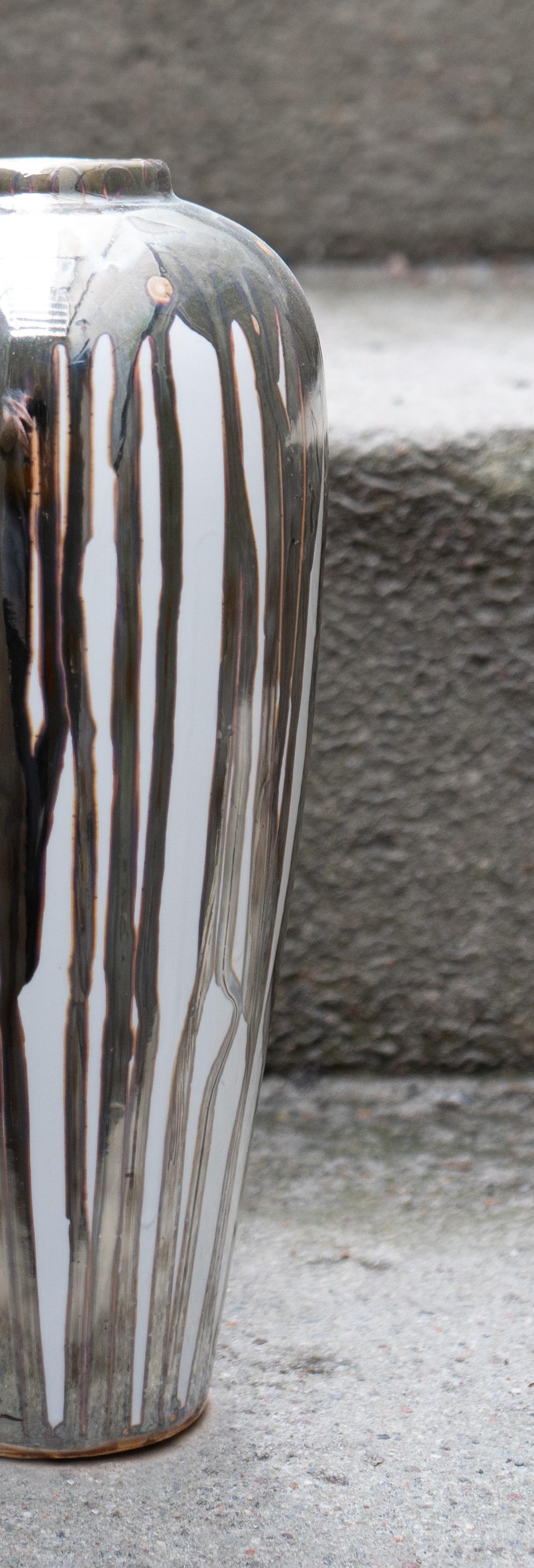 Altro Vaso cromato 0001 di John Nordenstein in vendita