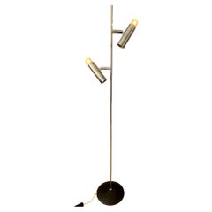 Lampada da terra Sputnik vintage cromata di Sölken Leuchten, anni '70