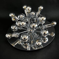 Chrome Wall and Ceiling Lamp by Cosack, Sputnik, 1970s