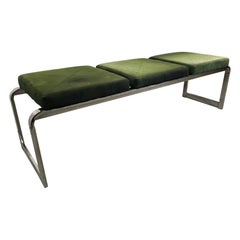 Banc en cascade chromé du Design Institute America