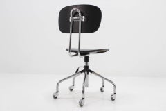 Chrome Wheel Office Chair