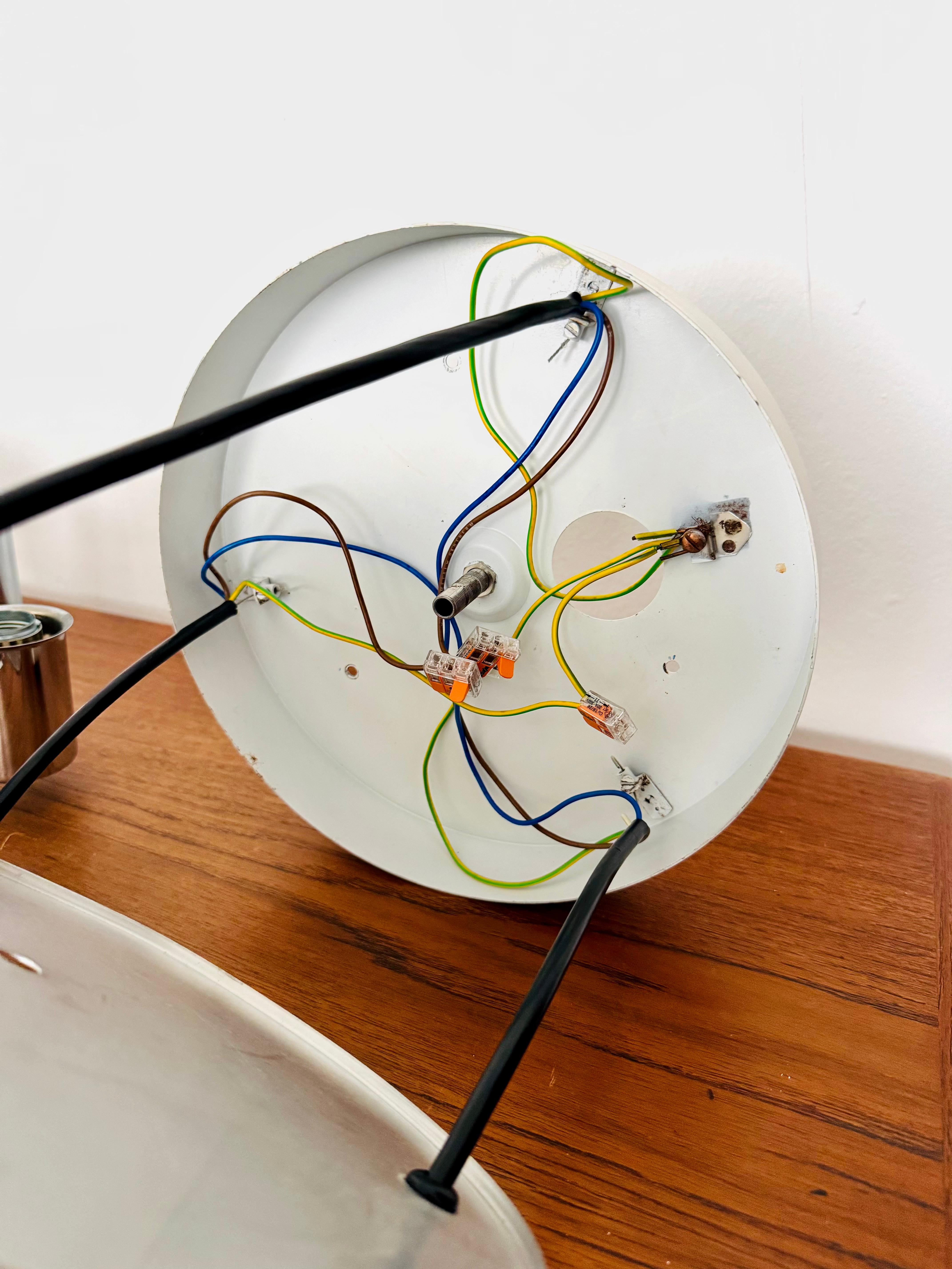 Lampadario Sputnik cromato anni '70 di Doria in vendita 11